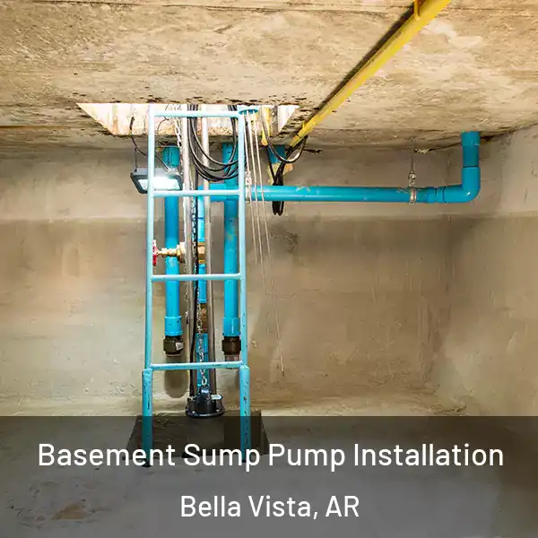  Basement Sump Pump Installation Bella Vista, AR