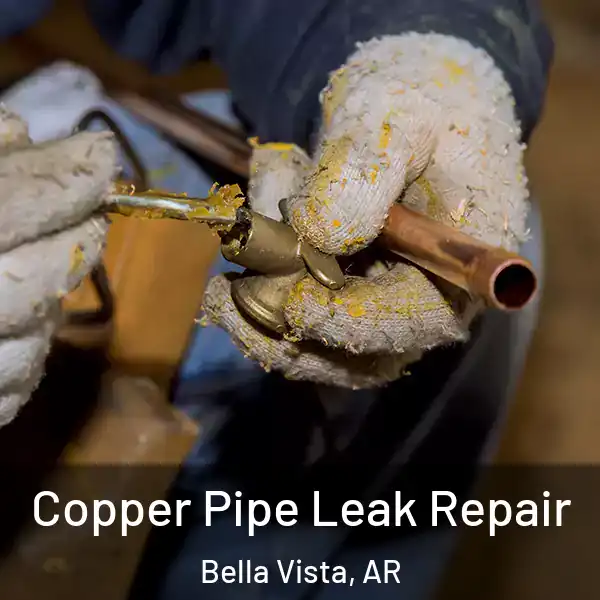  Copper Pipe Leak Repair Bella Vista, AR